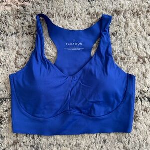 Paragon Fitwear Blue Seamless Sports Bra